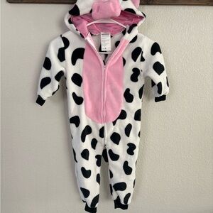 Adorable Cow Print Kids One Piece